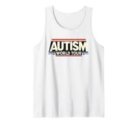 Apoyo del Espectro del Autismo Autismo Mamá Autismo Papá Apoyo Camiseta sin Mangas