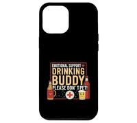 Apoyo Emocional Beber Buddy Divertido Bar Fiesta Humor Carcasa para iPhone 12 Pro MAX