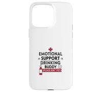 Apoyo Emocional Beber Buddy Funny Carcasa para iPhone 15 Pro MAX