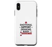 Apoyo Emocional Beber Buddy Funny Carcasa para iPhone XS MAX