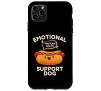 Apoyo Emocional Divertido Hot Dog Salud Mental Carcasa para iPhone 11 Pro MAX