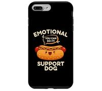 Apoyo Emocional Divertido Hot Dog Salud Mental Carcasa para iPhone 7 Plus/8 Plus