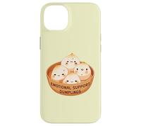 Apoyo Emocional Dumplings Cute Kawaii Dumpling Cup Carcasa para iPhone 14 Plus