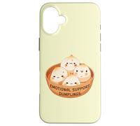 Apoyo Emocional Dumplings Cute Kawaii Dumpling Cup Carcasa para iPhone 16 Plus