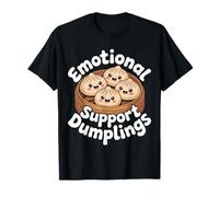 Apoyo Emocional Dumplings Kawaii Dim Sum Foodie Camiseta