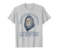Apoyo Emocional Grandpa do Not Pet Bigfoot Sasquatch Camiseta