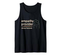 Apoyo emocional Humano Divertido Terapia Empatía Meme Regalo Camiseta sin Mangas