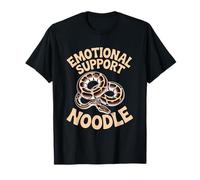 Apoyo Emocional Noodle Ball Python Snake Camiseta