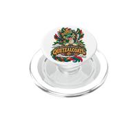Apoyo Emocional Quetzalcoatl Dios Azteca Mitología Maya PopSockets PopGrip para MagSafe