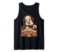 Apoyo Emocional Teatro Inglés Shakespeare Teatro Drama Camiseta sin Mangas