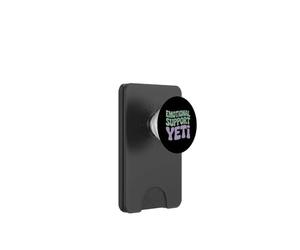 Apoyo Emocional Yeti PopSockets PopWallet para MagSafe