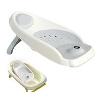 Apoyo en el baño del bebé - Ducha ergonómica para bebés, sin deslizamiento | silla de baño para niños pequeños | Asientos de baño para bebés ajustables con respaldo, soporte de lavado para recién