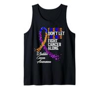 Apoyo Guerrero Combatiente Amigos Concientización sobre el Cáncer de Camiseta sin Mangas