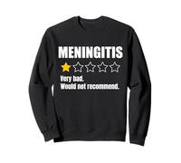 Apoyo Guerrero de Conciencia sobre la Meningitis Sudadera