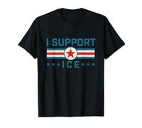 Apoyo Ice - Ley de Inmigración de Seguridad Fronteriza Patriótica Camiseta