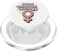 Apoyo los Errores de Las Mujeres PopSockets PopGrip para MagSafe