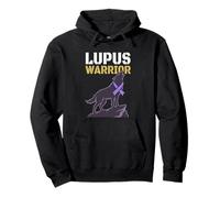 Apoyo para Enfermedades crónicas para Enfermedades autoinmunes del Guerrero del Lupus Sudadera con Capucha
