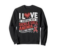 Apoyo para la anemia de células falciformes para él Sudadera