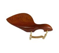 Apoyo para la barbilla para violín 1 mentonera for violín 4/4 con abrazadera instalada en diferentes maderas, for 4/4-1/8 soporte estándar(Rosewood 1)