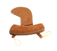 Apoyo para la barbilla para violín Reposabrazos for violín de piel oveja for compañeros 1/4, 1/2 y 3/4, hermoso reposacabezas cuero acolchado for la barbilla el hombro(For 1-2)