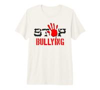 Apoyo para la concienciación contra el acoso Escolar Camiseta Premium