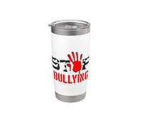 Apoyo para la concienciación contra el acoso escolar Vaso térmico de acero inoxidable de doble pared