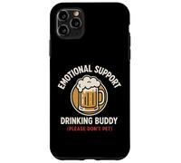 Apoyos emocionales Drink Buddy Funny Beer Carcasa para iPhone 11 Pro MAX