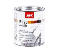 App B120 Autobit - Protección bituminosa para chasis de Coche | Pintura antigravilla con propiedades antioxidantes, fonoabsorbentes, antirruido y anticorrosivas para aplicar con Pincel | 1,3 kg