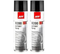 App B200 Protección bituminosa para Bajos en Spray | Pintura antigravilla Coche bituminosa | Spray antigravilla Negro | con propiedades antioxidantes, antigravilla y fonoabsorbentes | Negro | 500ml