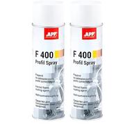 App F400 - Cera para cavidades del Coche en Spray | Producto con Punta extensora para prevenir la oxidación de carrocería | Protección anticorrosiva para carrocerías | Incoloro Transparente | 500 ml