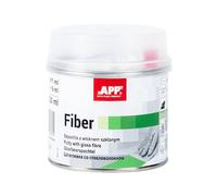APP Fiber - Masilla de poliéster con fibra de vidrio | Masilla para carrocería de coche, ideal también para metal, hierro, plástico, aluminio, hormigón y madera | Verde | 420 ml