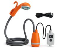 " APP LIFE Ducha portátil de Camping eléctrica jardín Exterior Coche, Naranja, Normale^^^^^^^^^^^^^^^^^^^^^^^^^^^^^^^^^^^^^^^^^^^^^^^^