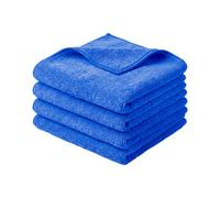 App MF Cloth Paños de Microfibra Alta Absorción 40x40cm Pack 3 Paños Azules | 380 g/m² | Para Coche | Eliminan Cera y Abrillantador sin Marcas ni Arañazos, Limpieza Profesional
