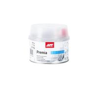 App Premia - Masilla Universal de poliéster con endurecedor, Masilla para Coche, Color Amarillo Claro, 600 g