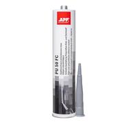 APP PU 50 FC Sellador y adhesivo de poliuretano multiusos | Masilla adhesiva, sellado y pegado | Se puede utilizar para aplicaciones marinas y impermeabilizante | Gris | 310 ml