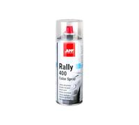 APP Rally 400 Color Spray - Barniz spray transparente brillante para coche, madera, metal | Incoloro brillante para todo tipo de superficies, alta cobertura | 400 ml