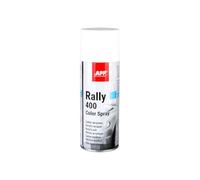 APP Rally 400 Color Spray - Pintura spray blanco brillante | Pintura para coche, madera, metal | Spray pintura blanca para para todo tipo de superficies, alta cobertura | 400 ml