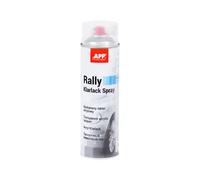 APP Rally Color Spray - Barniz Spray Transparente | arcilla para Metal, Plastico, Madera, Coche | Acrilico en Aerosol | Laca Transparente Brillante | 500 ml