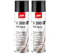 App U300 UBS Spray Protector de Bajos del Coche | Pintura antigravilla Coche en Spray | Protección de Bajos antigravilla, anticorrosión y antiruido | Spray antigravilla Negro | 500 ml | Negro
