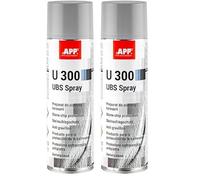 App U300 UBS Spray Protector de Bajos del Coche | Pintura antigravilla Coche en Spray | Protección de Bajos antigravilla, anticorrosión y antiruido | Spray antigravilla Gris | 500 ml | Gris