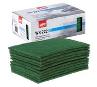 APP WS 222 - Papel de lija para lijadora de madera, metal, acero y acero inoxidable, grano 240-280, 150 x 230 mm, color verde