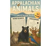 Appalachian Animals: Word Puzzle Book with Word Search and Crossword Puzzles
