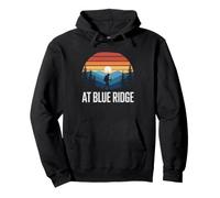 Appalachian Trail Blue Ridge Mountains Retro Vintage Hiking Sudadera con Capucha