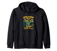 Appalachian Trail Georgia to Maine Vintage Senderismo para mujer Sudadera con Capucha
