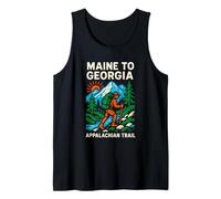 Appalachian Trail Maine a Georgia Vintage National Park Camiseta sin Mangas