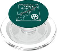 Appalachian Trail Map Retro Vintage States Design PopSockets PopGrip para MagSafe