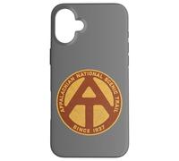 Appalachian Trail Marker Retro National Scenic Trail Carcasa para iPhone 16 Plus