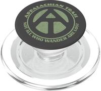 Appalachian Trail Not All Who Wander Distressed Vintage PopSockets PopGrip para MagSafe