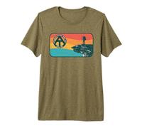 Appalachian Trail Retro McAfee's Knob Hiking Camiseta Premium