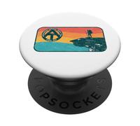 Appalachian Trail Retro McAfee's Knob Hiking PopSockets PopGrip Adhesivo